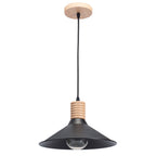 Plate Wood Black