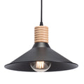 Plate Wood Black 2