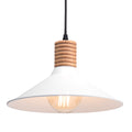 Plate Wood White 2