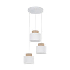 Duo White Round