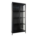 Brisbane Display Cabinet — Black