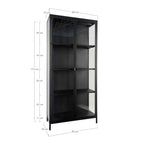 Brisbane Display Cabinet — Black