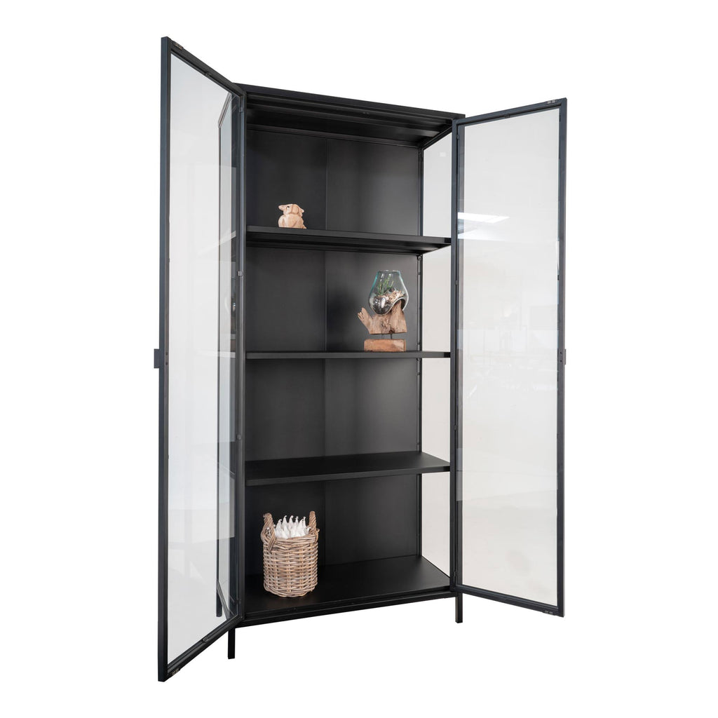 Brisbane Display Cabinet — Black
