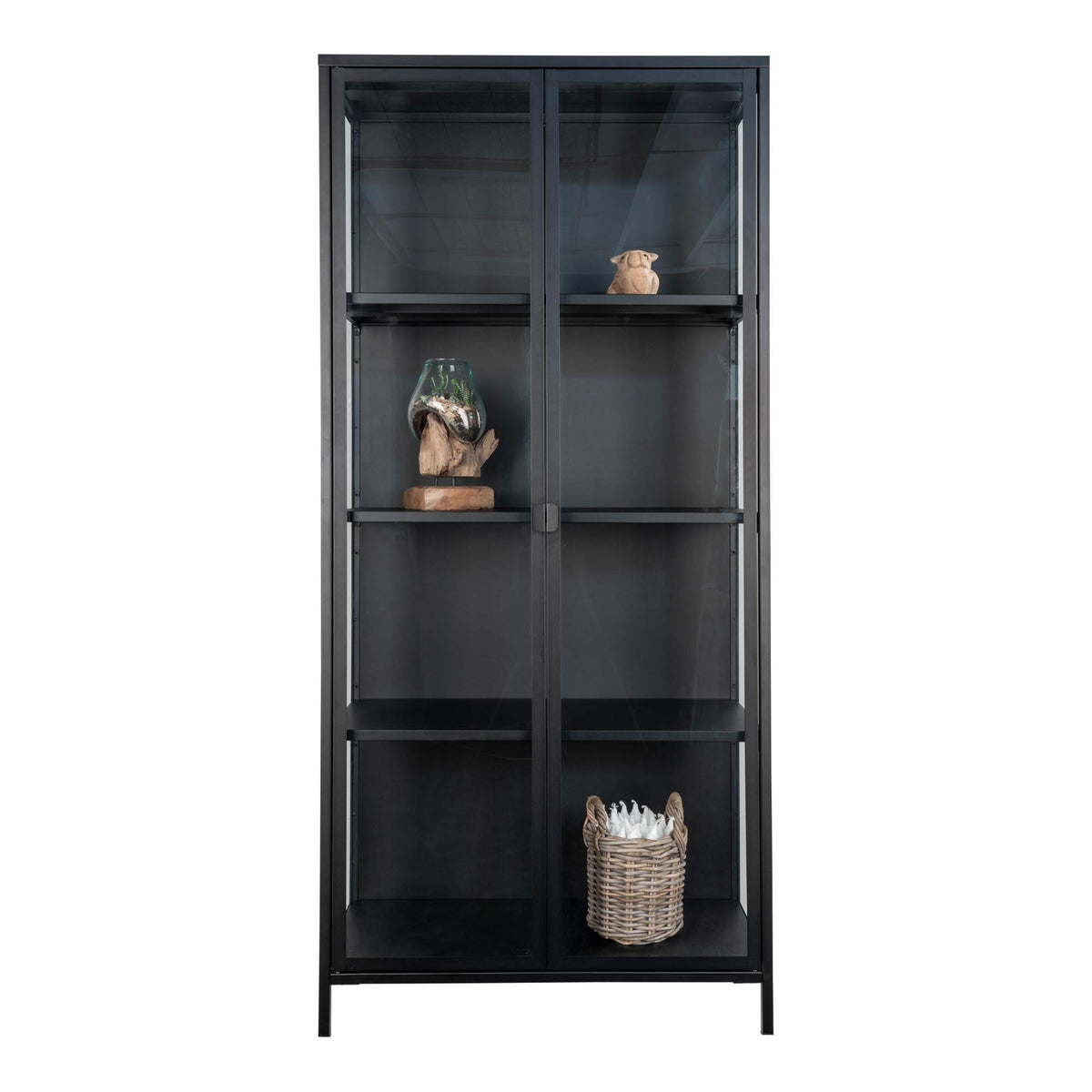 Brisbane Display Cabinet — Black