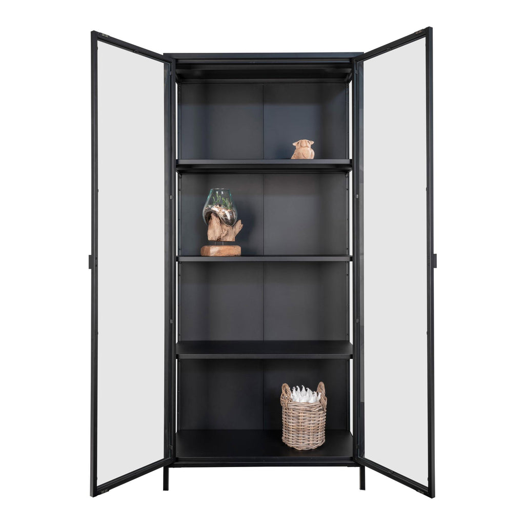 Brisbane Display Cabinet — Black