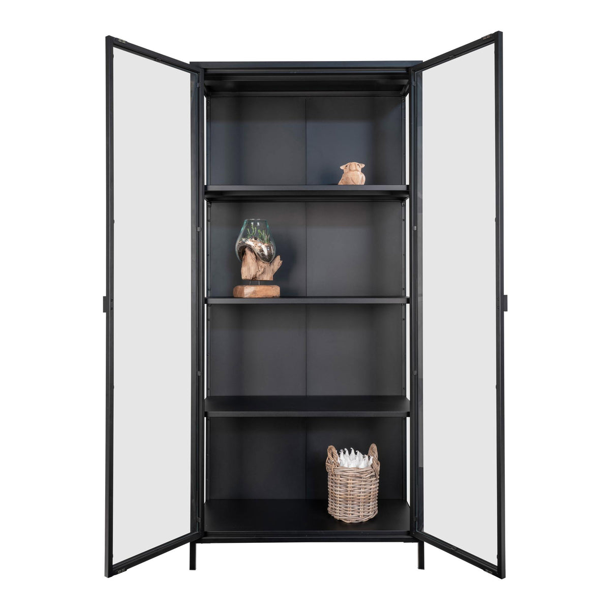 Brisbane Display Cabinet — Black