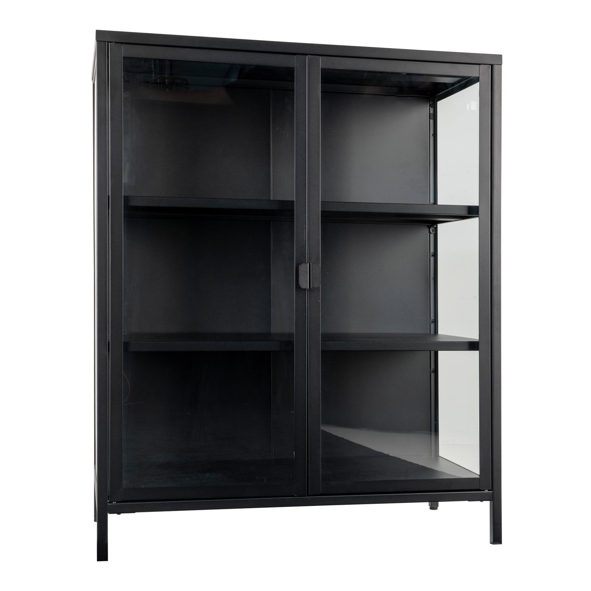Brisbane Display Cabinet — Black