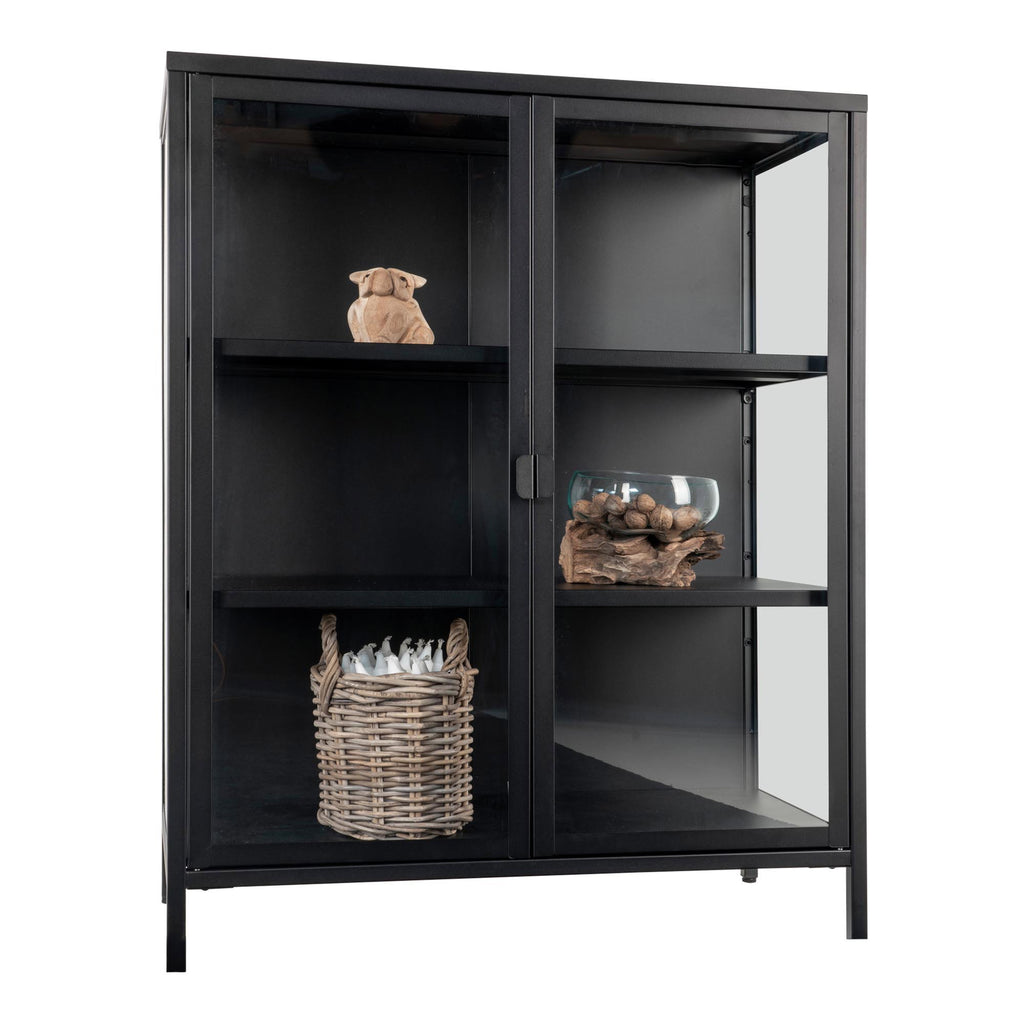 Brisbane Display Cabinet — Black