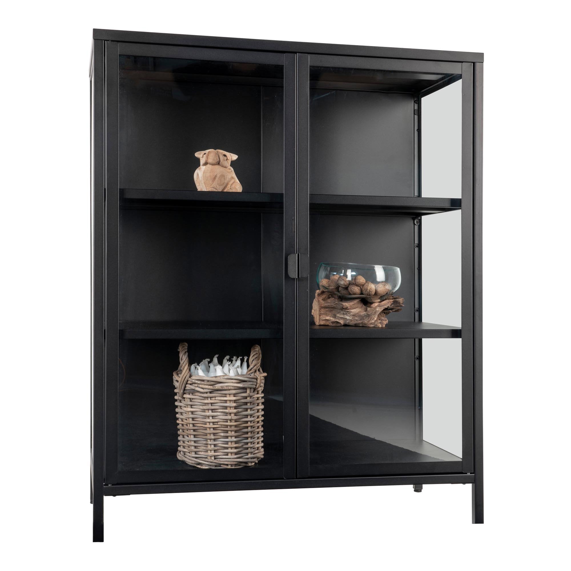 Brisbane Display Cabinet — Black