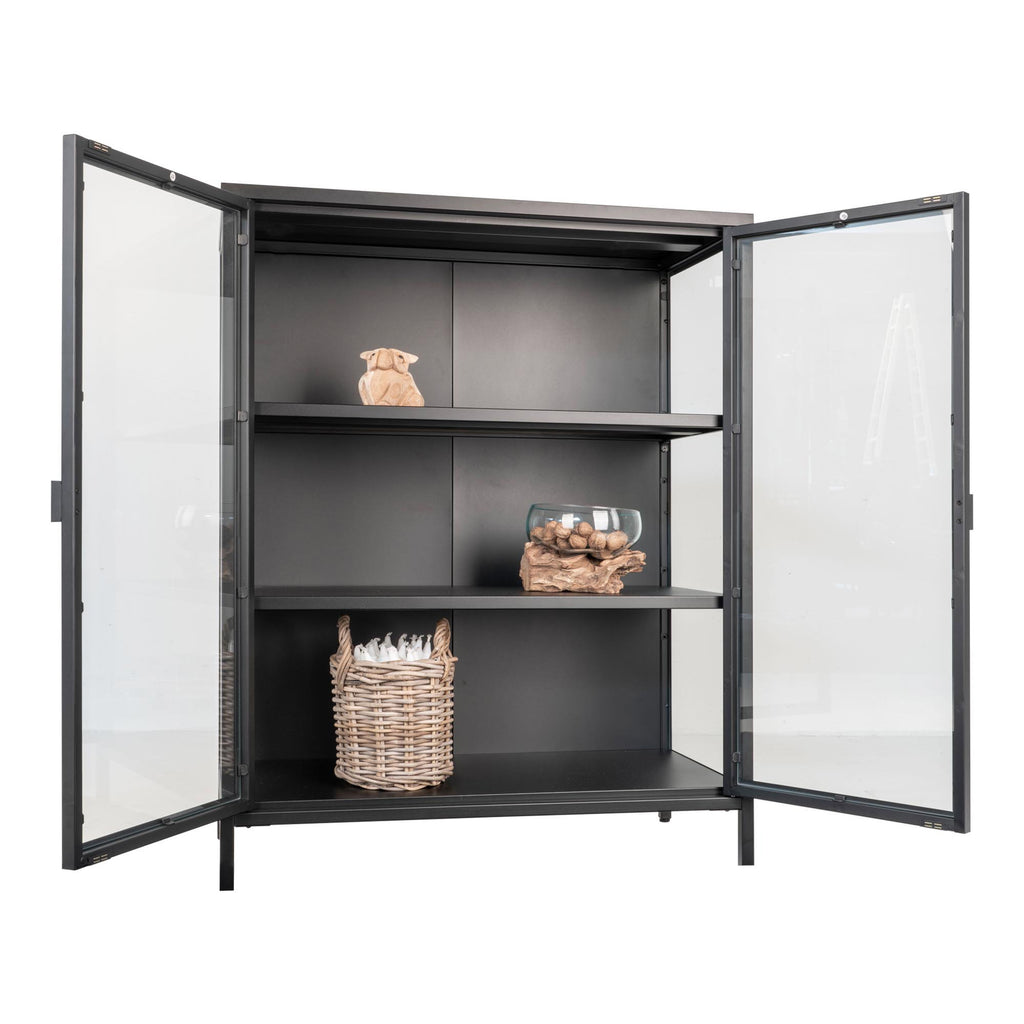 Brisbane Display Cabinet — Black