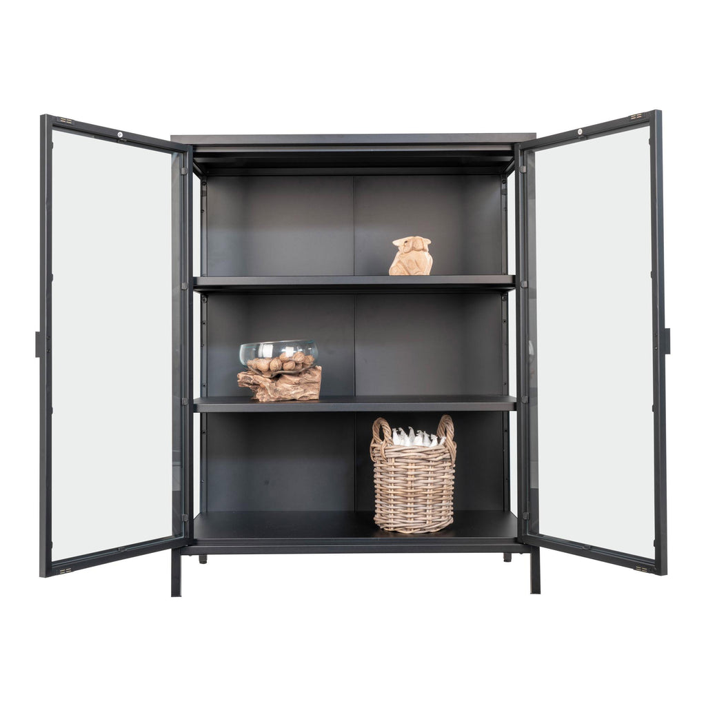 Brisbane Display Cabinet — Black
