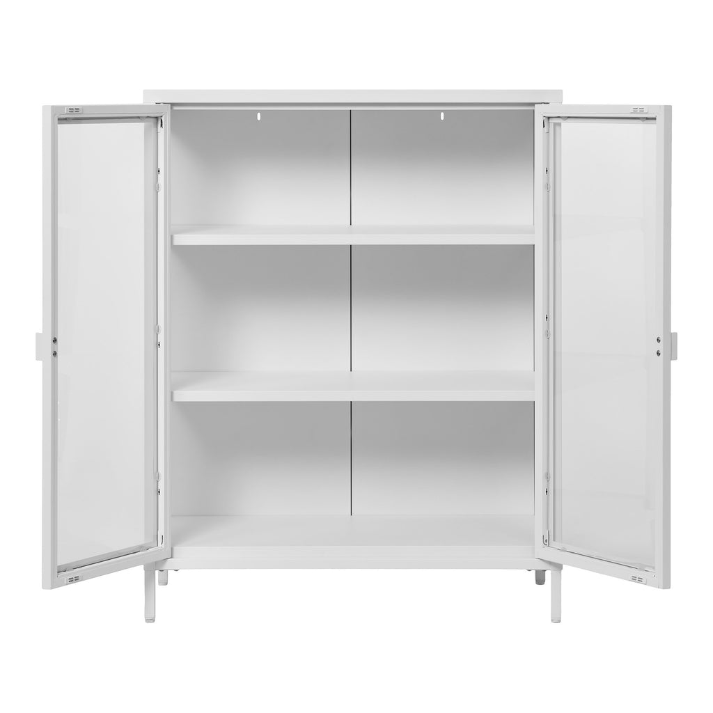 Brisbane Display Cabinet — White