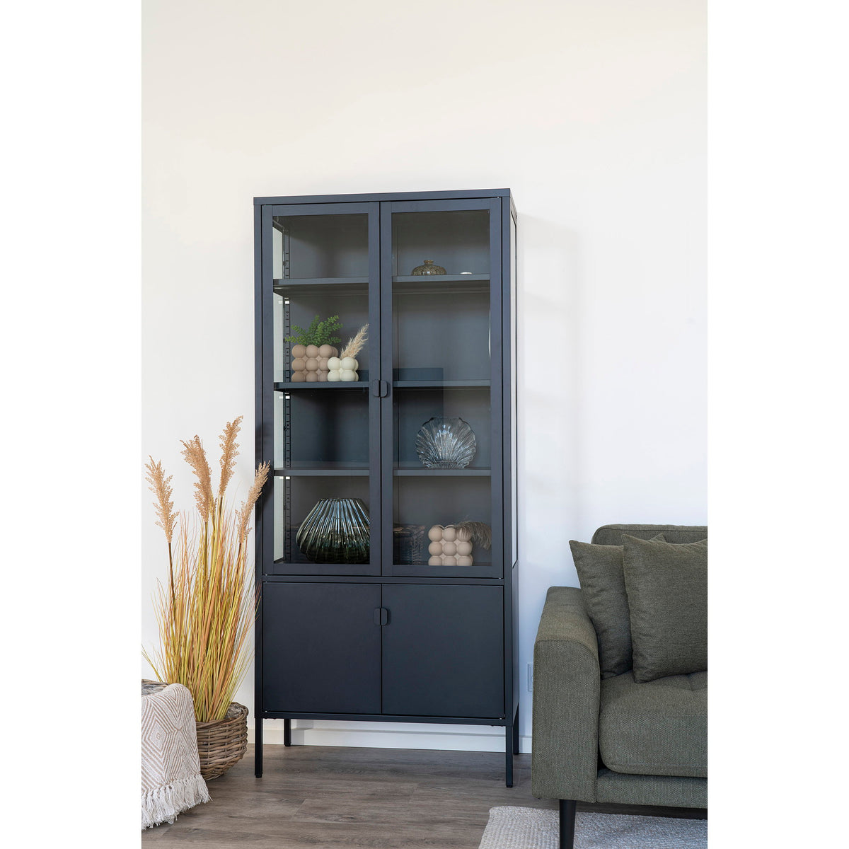 Brisbane Display Cabinet — Black
