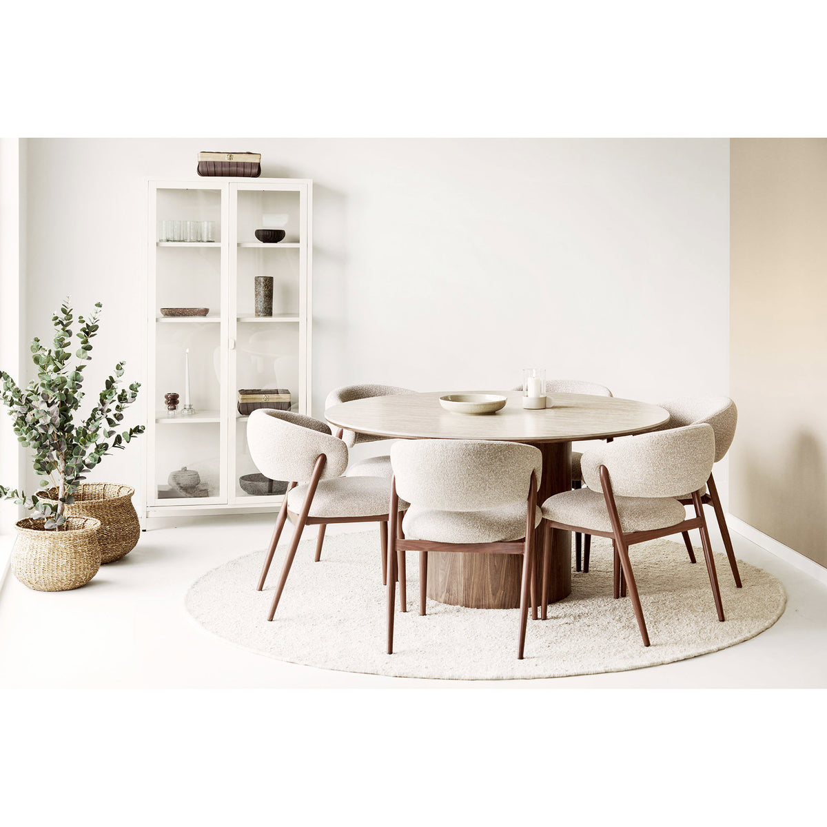 Brisbane Display Cabinet — Off White