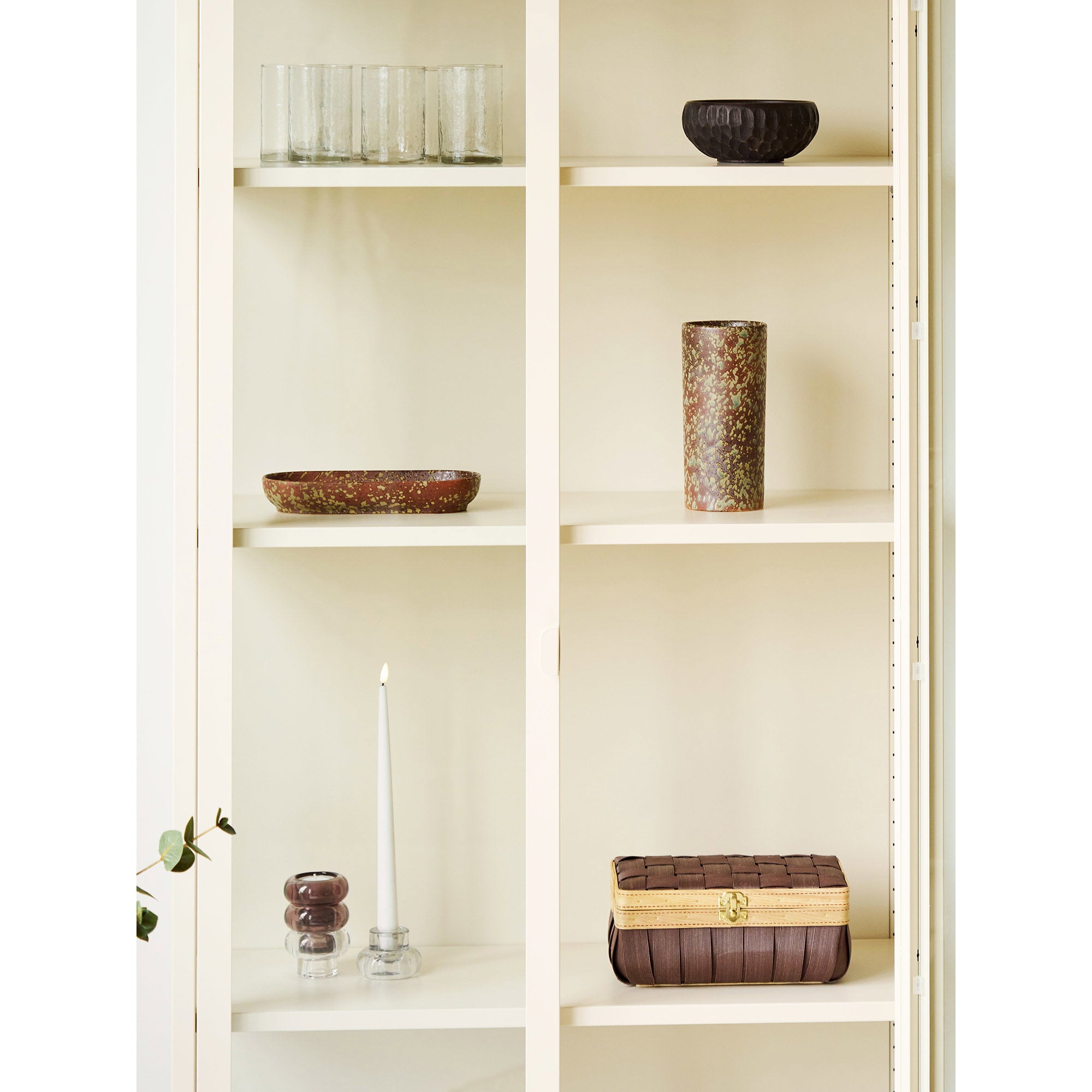 Brisbane Display Cabinet — Off White