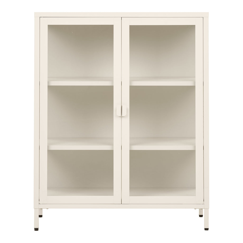 Brisbane Display Cabinet — Off White
