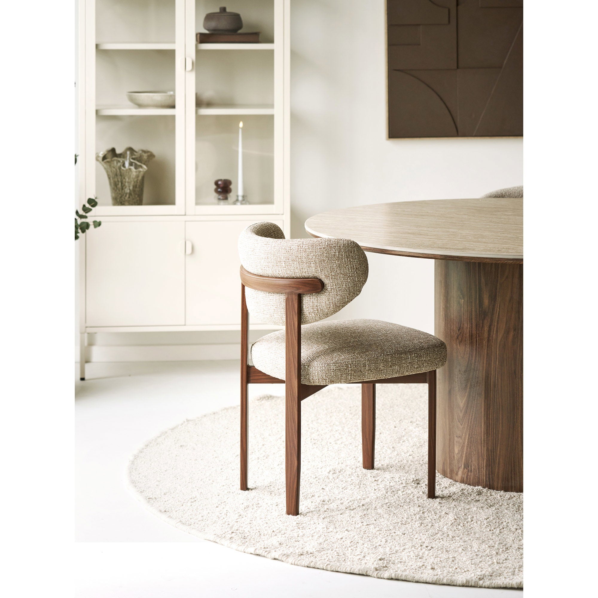 Brisbane Display Cabinet — Off White