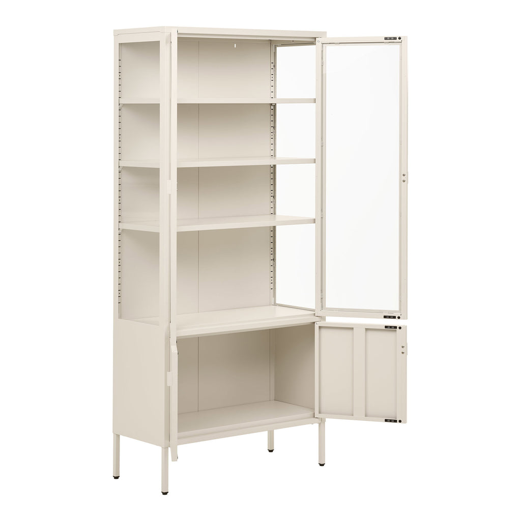 Brisbane Display Cabinet — Off White