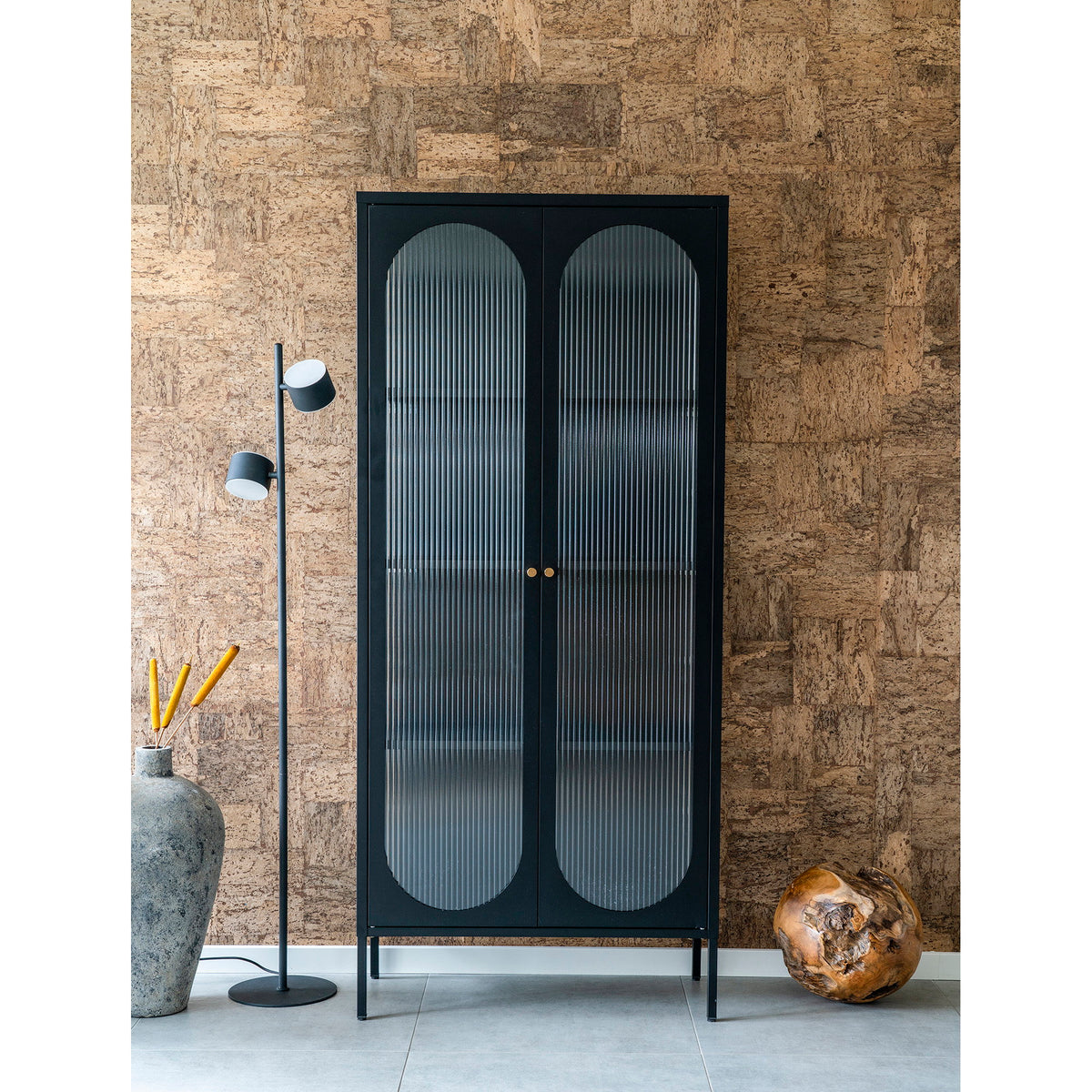 Adelaide Display Cabinet — Black