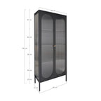 Adelaide Display Cabinet — Black