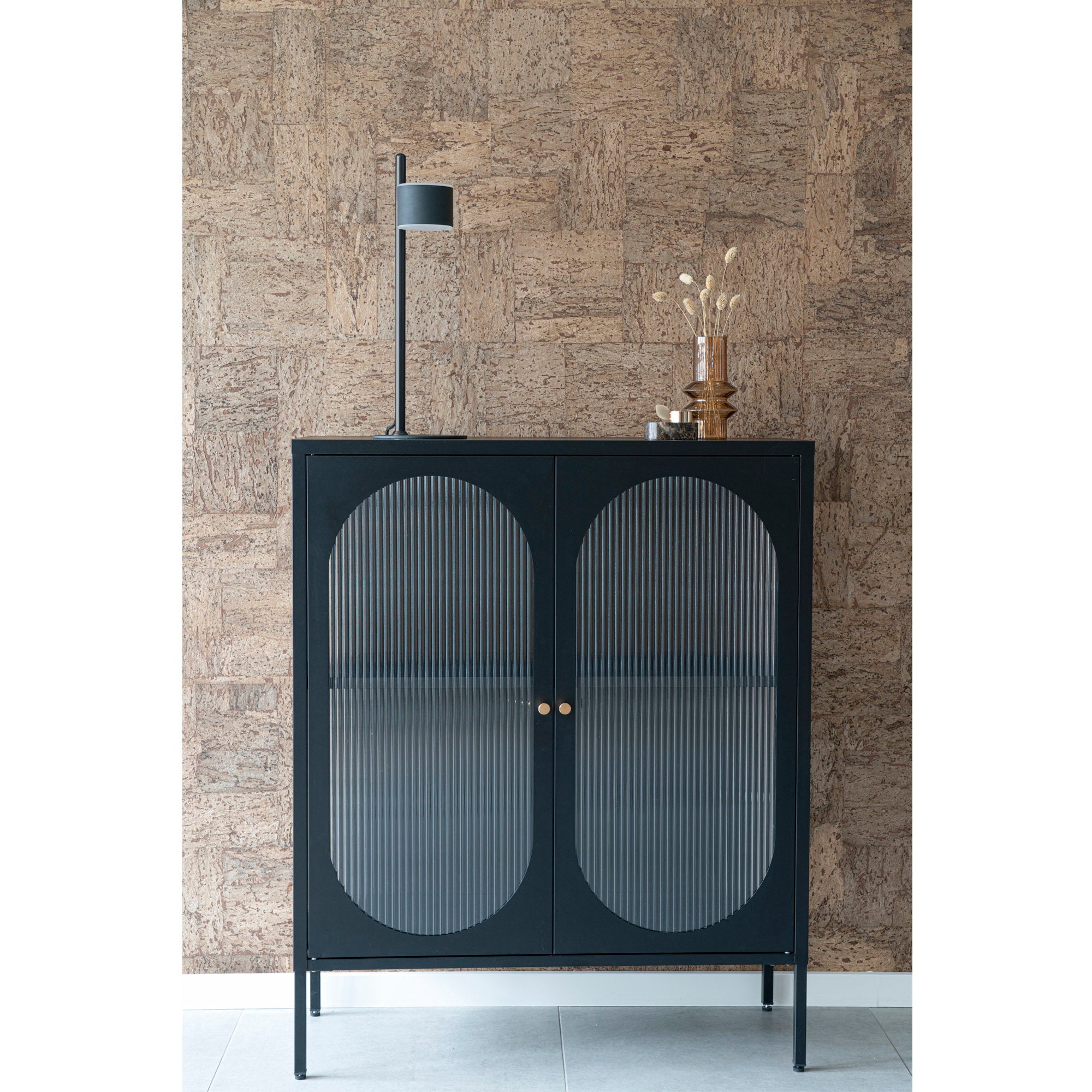 Adelaide Display Cabinet — Black