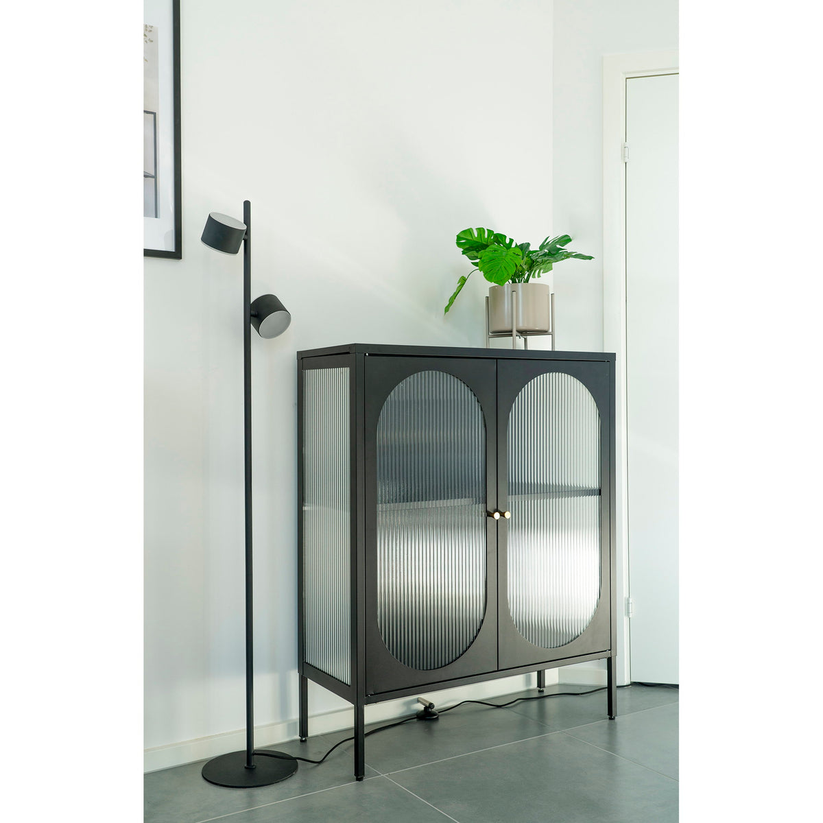 Adelaide Display Cabinet — Black