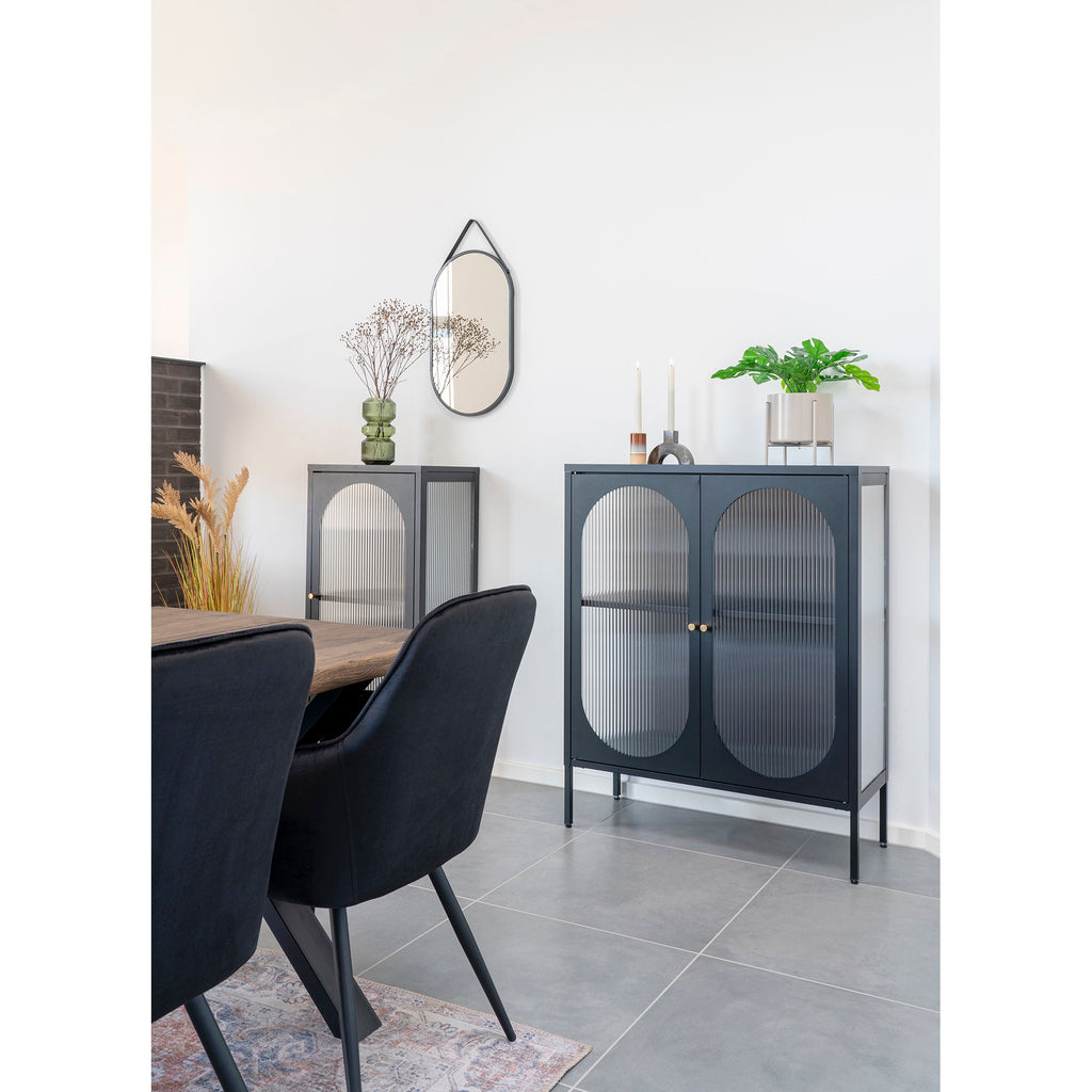 Adelaide Display Cabinet — Black
