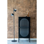Adelaide Display Cabinet — Black