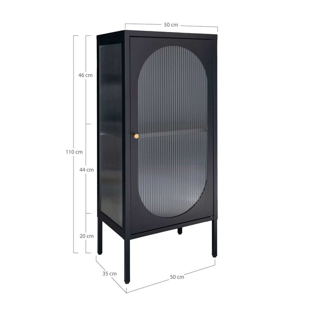 Adelaide Display Cabinet — Black