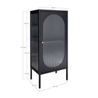 Adelaide Display Cabinet — Black