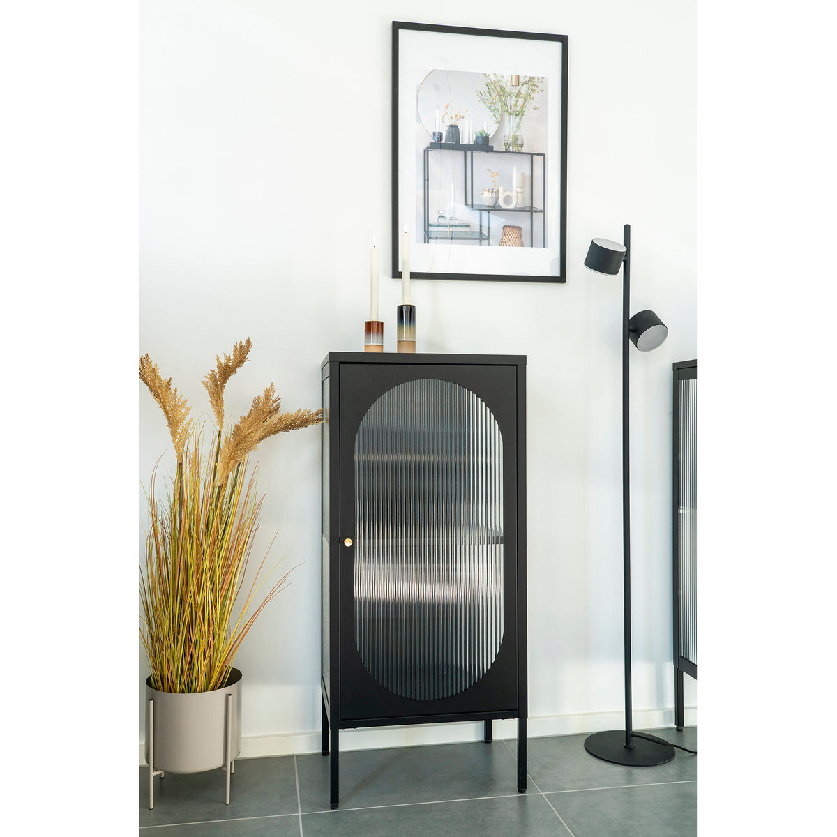 Adelaide Display Cabinet — Black
