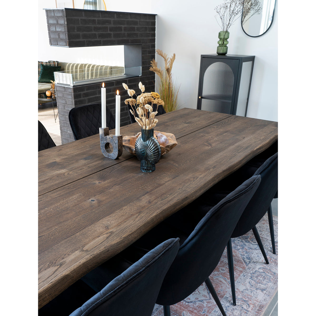 Adelaide Display Cabinet — Black
