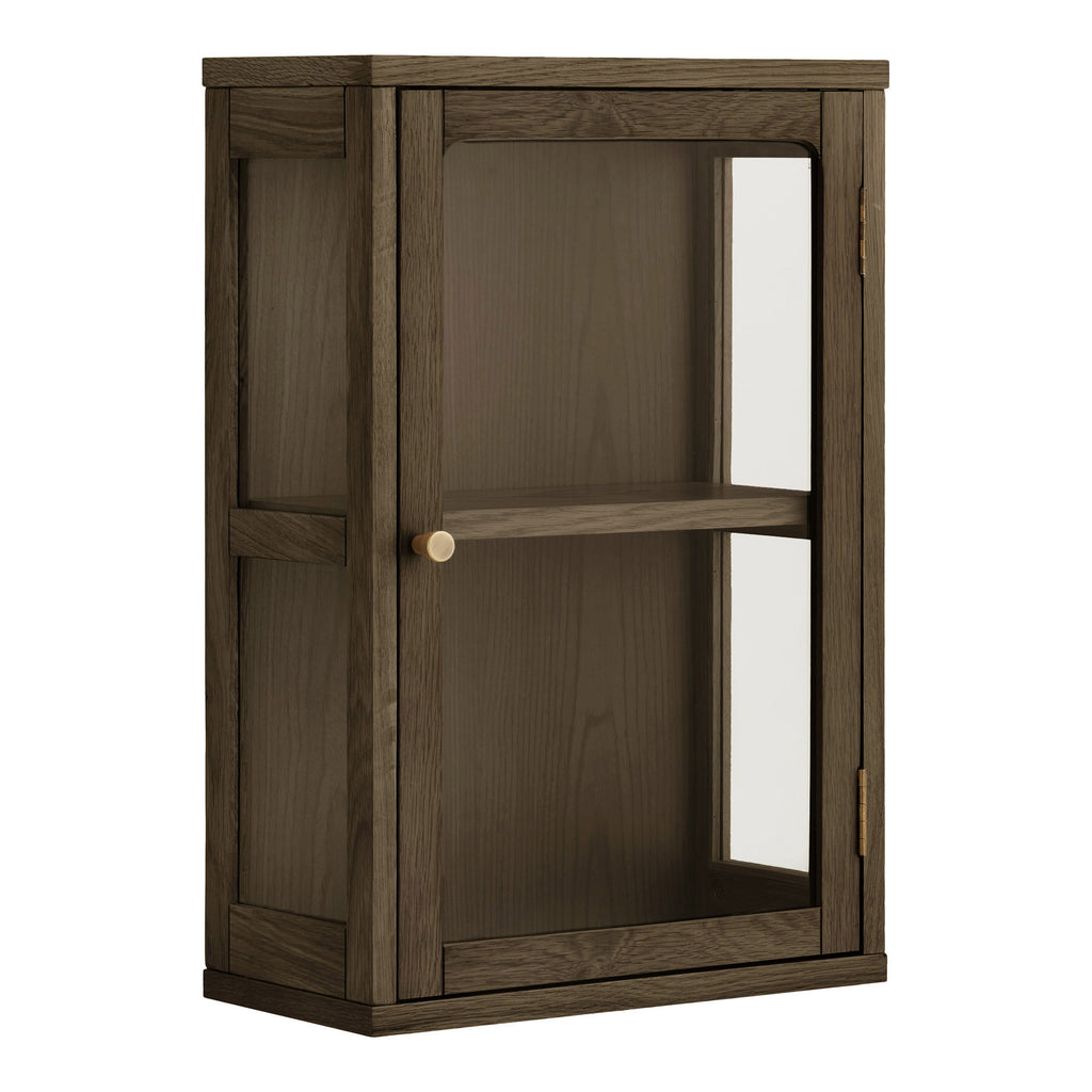 Zamora Wall Hanging Cabinet — Dark Brown