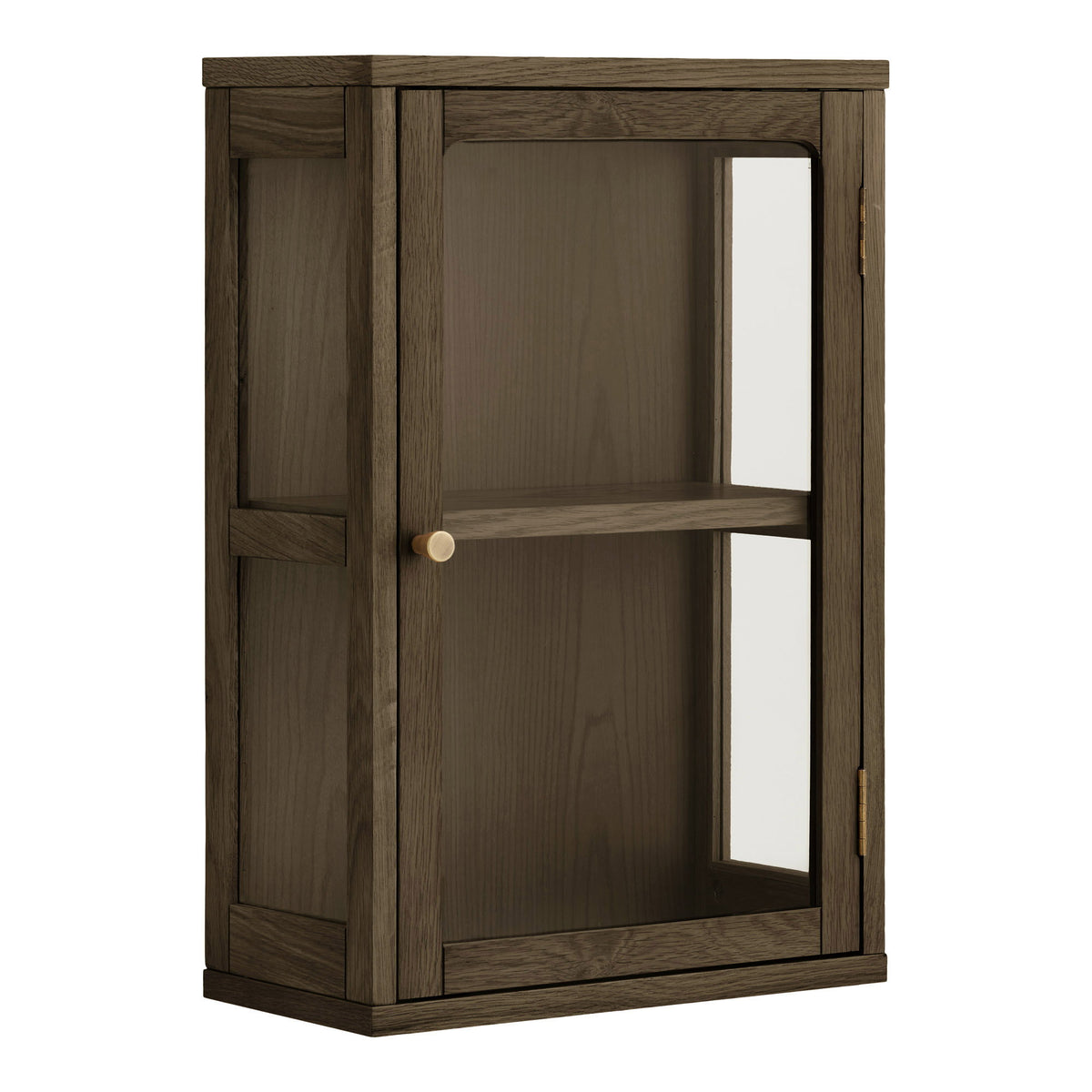Zamora Wall Hanging Cabinet — Dark Brown