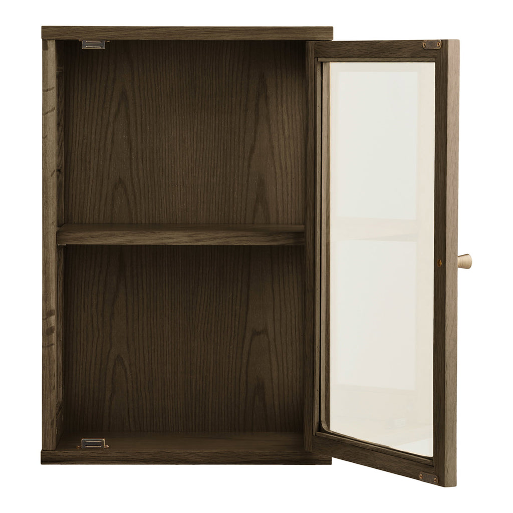 Zamora Wall Hanging Cabinet — Dark Brown