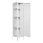 Brisbane Slim Display Cabinet — White