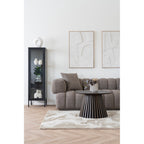 Brisbane Slim Display Cabinet — Black