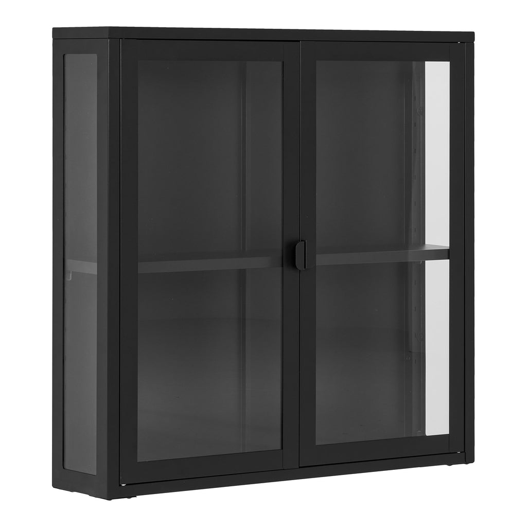 Brisbane Hanging Display Cabinet — Black