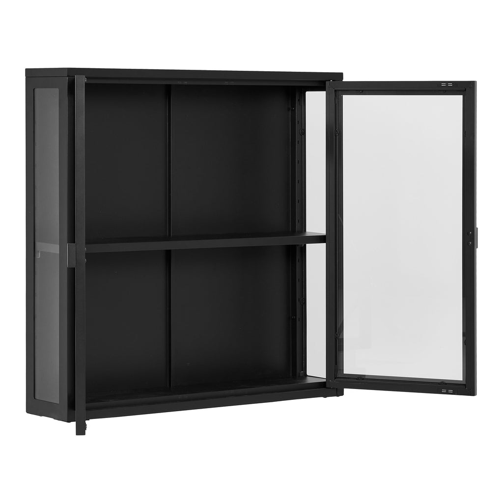 Brisbane Hanging Display Cabinet — Black