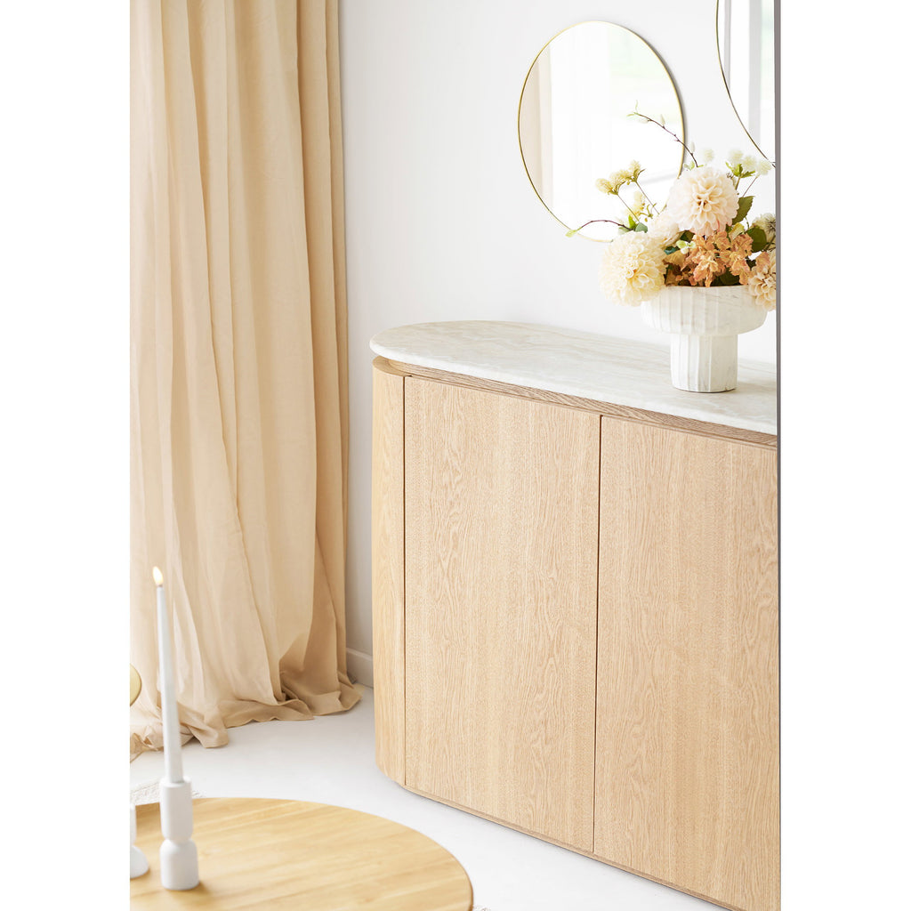 Larvik Sideboard — Nature / Off-white