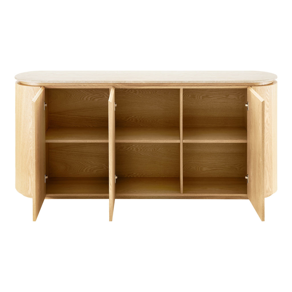 Larvik Sideboard — Nature / Off-white