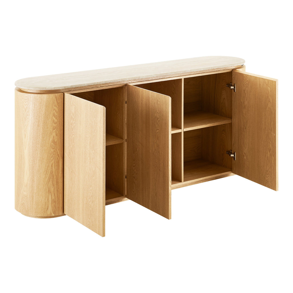 Larvik Sideboard — Nature / Off-white