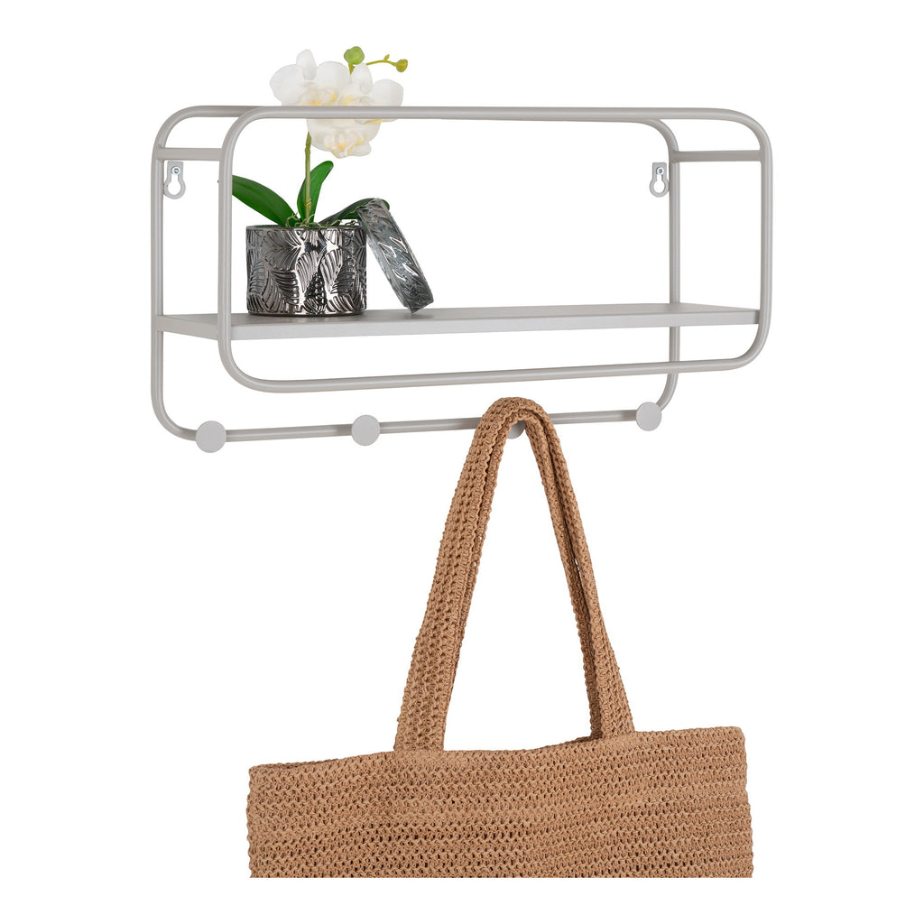 Feira Hat Shelf — Grey