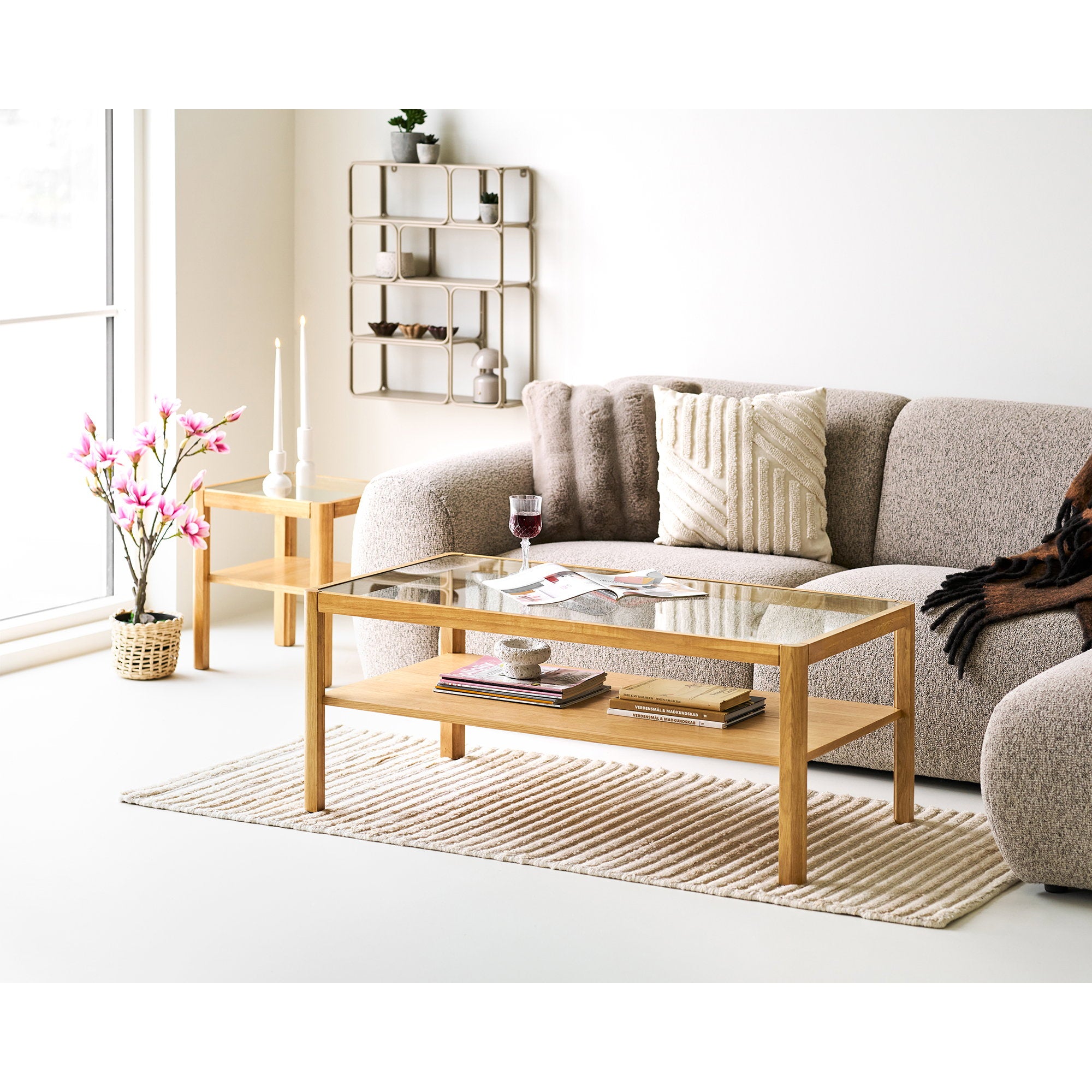 Lanciano Wall Shelf — Beige