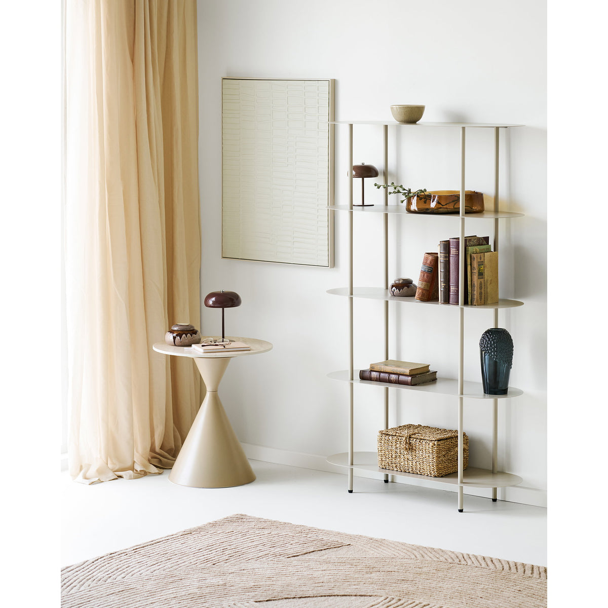 Rieti Shelving Unit — Sand