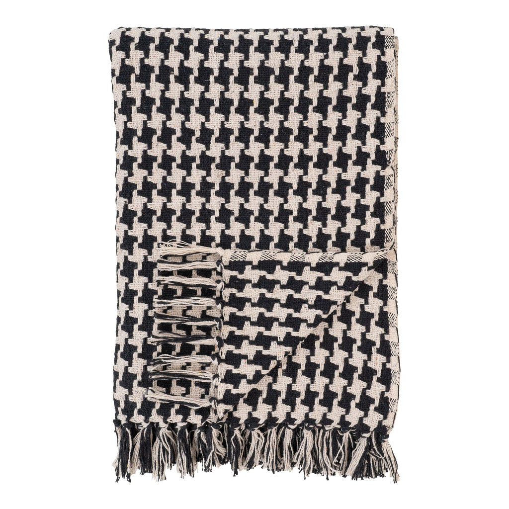 Side Plaid — Black / Beige