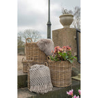 Alanya Plaid - Plaid, brown/beige/white 130x180 cm