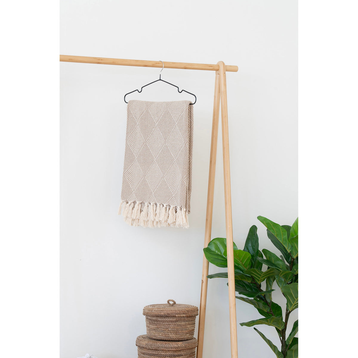 Bursa Plaid — Taupe