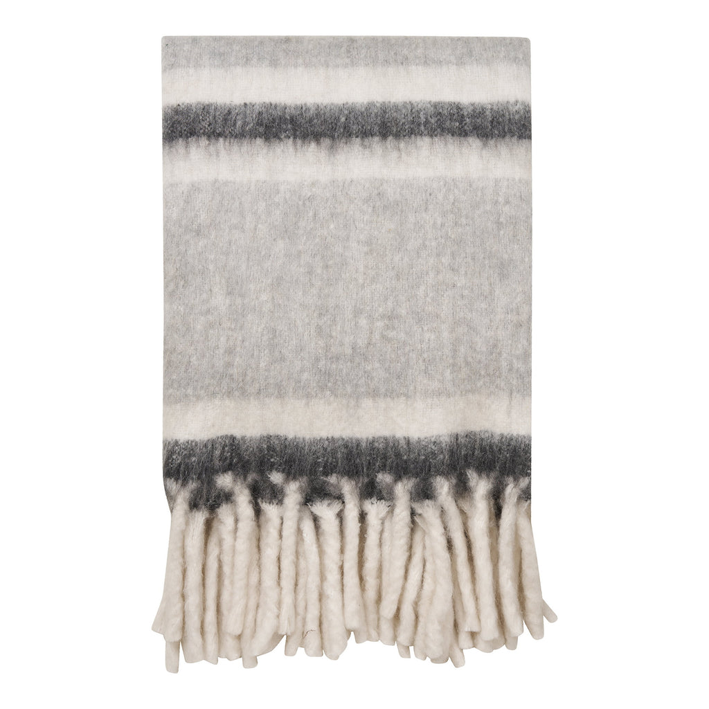 Carmel Plaid — Grey / White