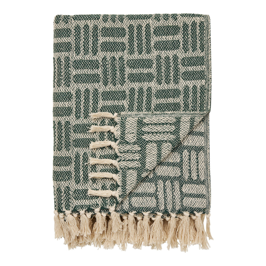 Adana Plaid - Plaid, green 130x180 cm